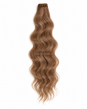 Cabelo em banda ondulado 60 cm · Cor #6