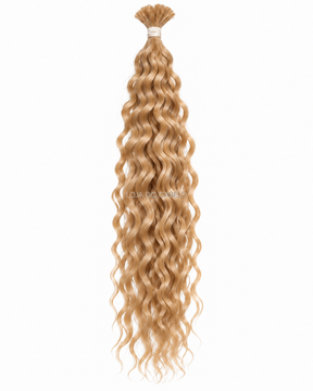 Cabelo solto cacheado 60 cm — cor #27, com cacho aberto