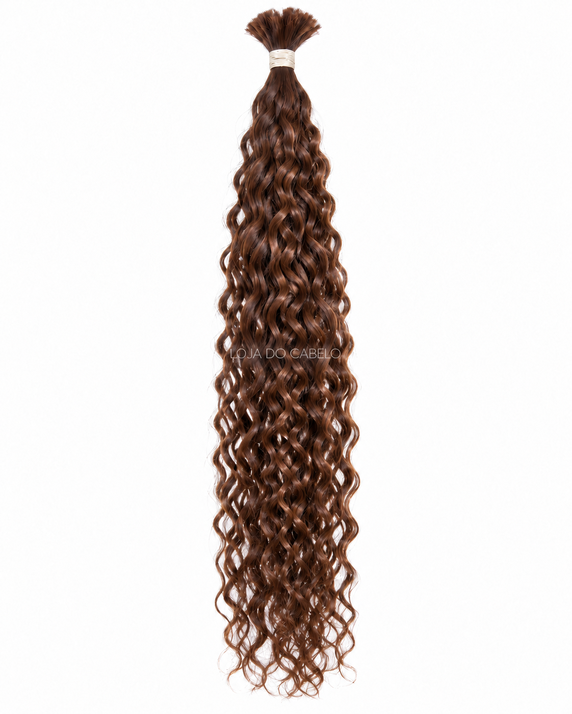 Cabelo solto cacheado 60 cm — cor #4