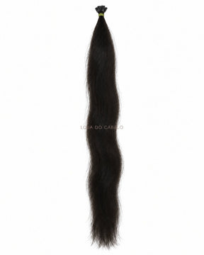 Cabelo com queratina ondulado 60 cm · Cor #1b