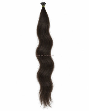 Cabelo com queratina ondulado 60 cm · Cor #3