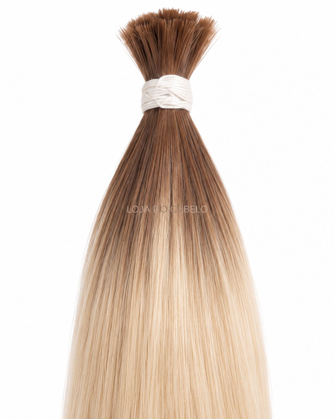 Cabelo Solto Liso 60 cm - Ombré - #6/613