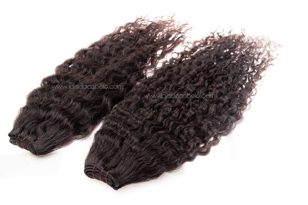 Cabelo em Banda Cacheado