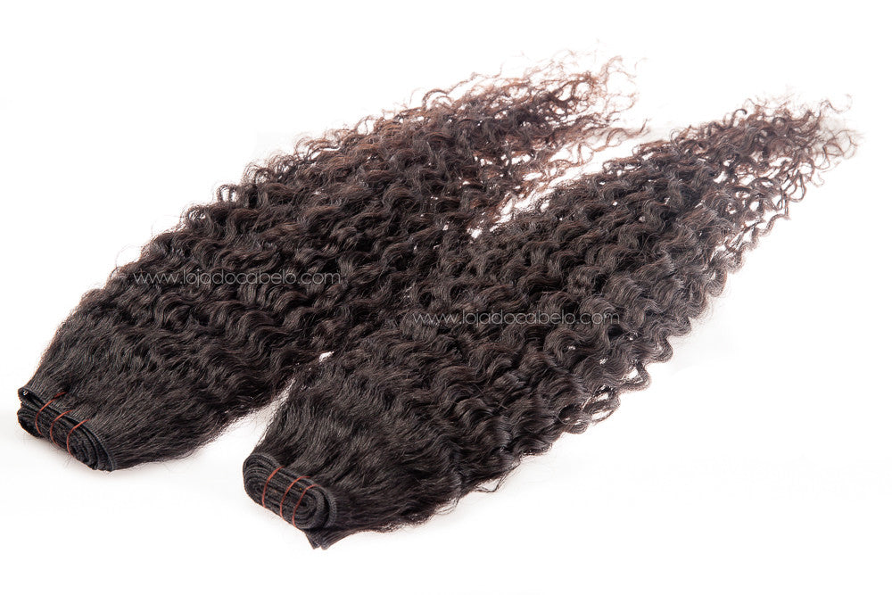 Cabelo em Banda Cacheado