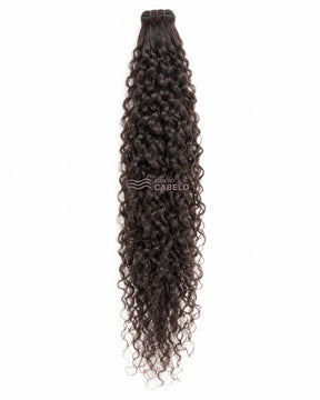 Cabelo em Banda Cacheado 70 cm