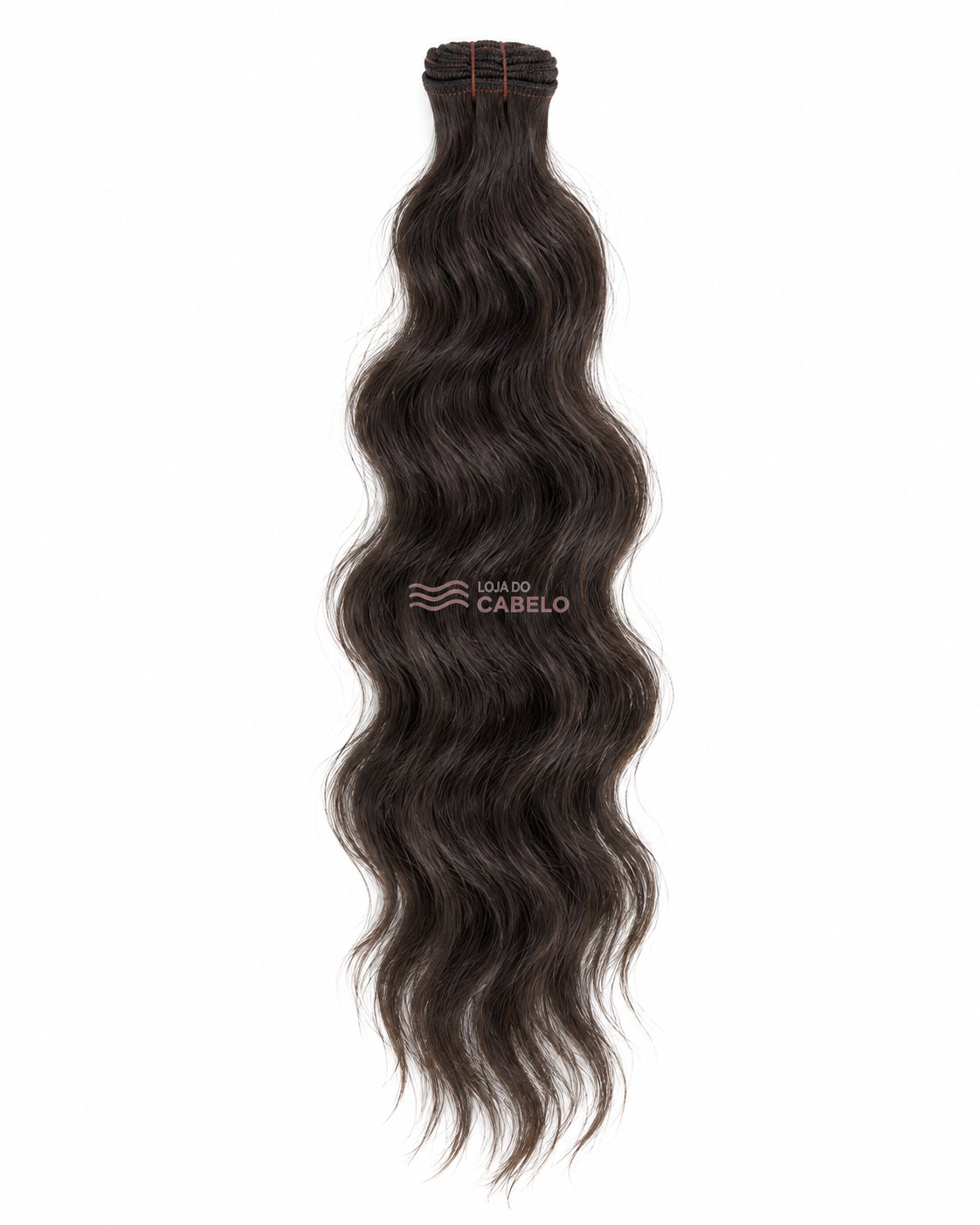Cabelo em Banda Ondulado 40-45 cm