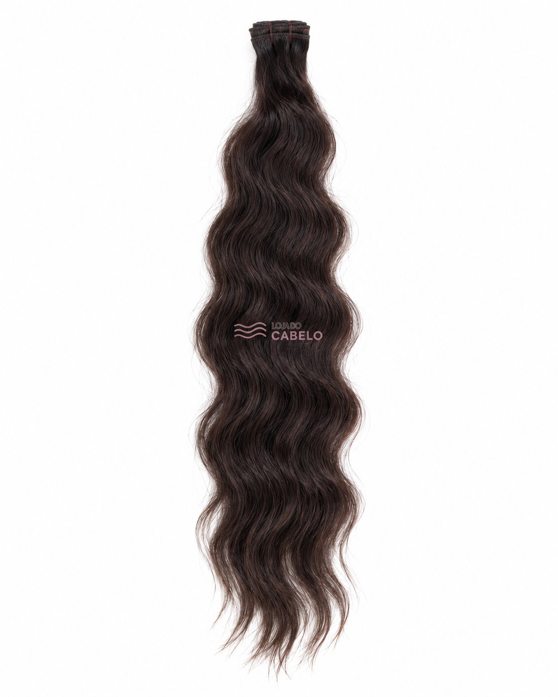 Cabelo em Banda Ondulado 50-55 cm