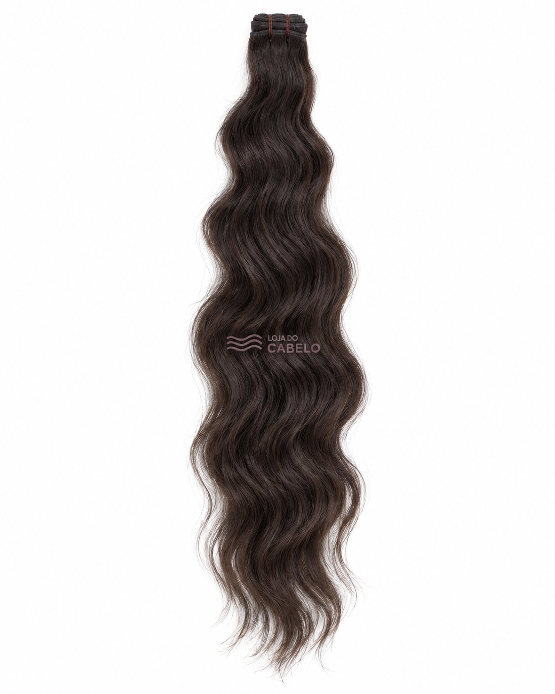 Cabelo em Banda Ondulado 60-65 cm