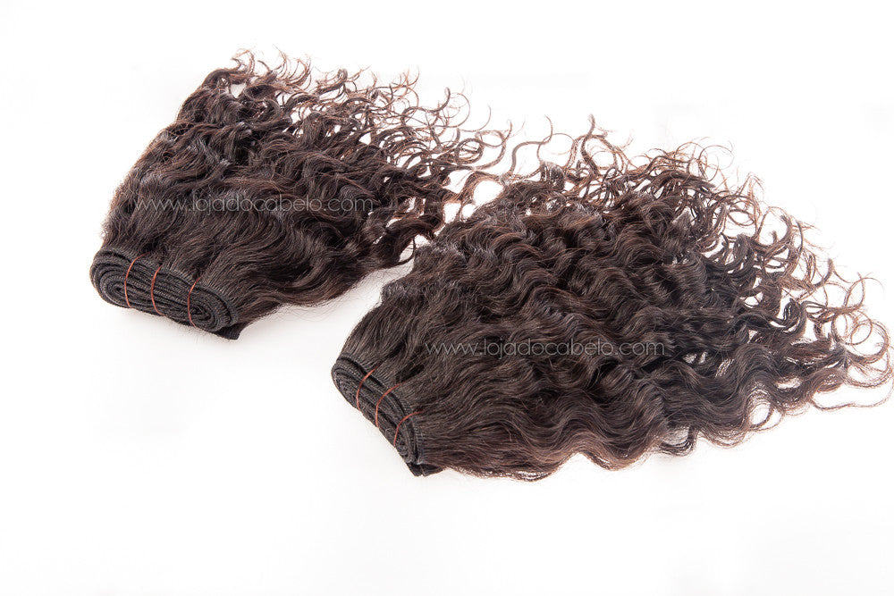 Cabelo em Banda Cacheado