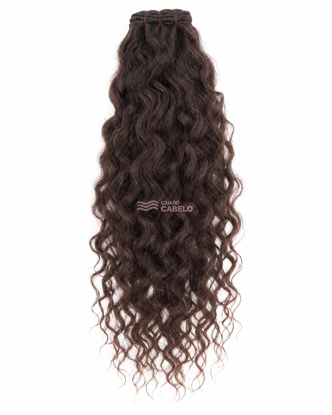 Cabelo em Banda Cacheado 50 cm