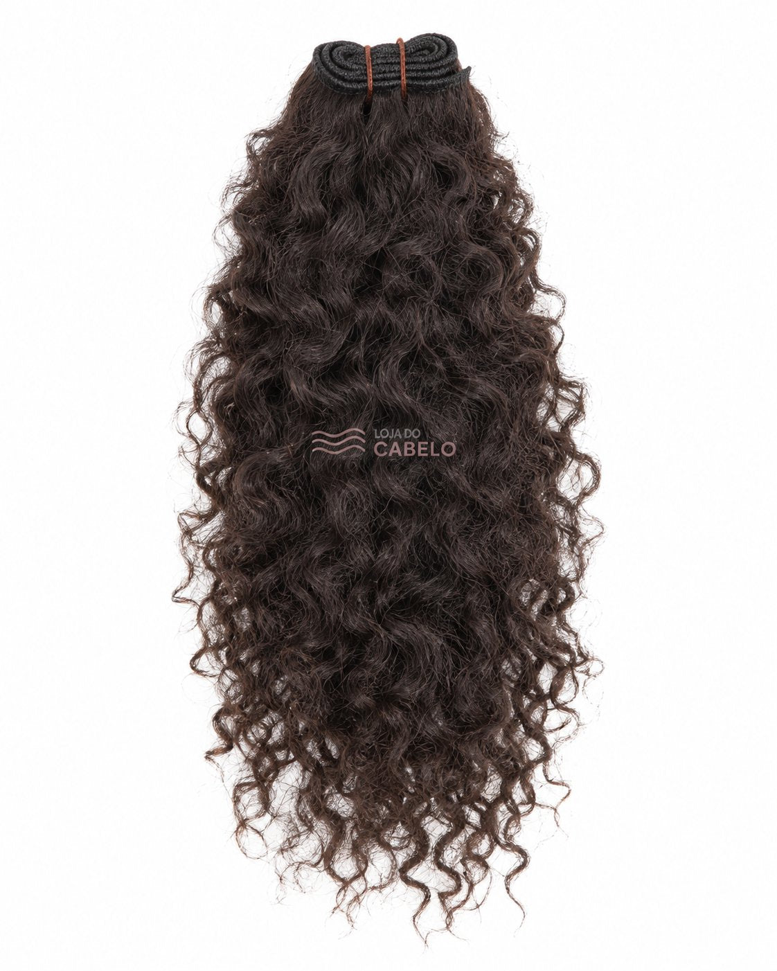 Cabelo em Banda Cacheado 40 cm