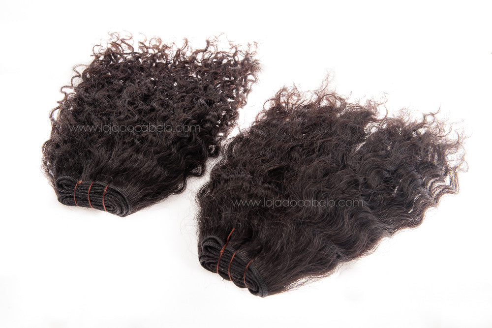 Cabelo em Banda Cacheado