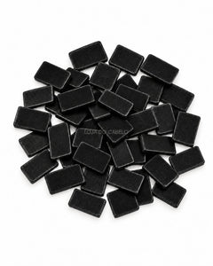 Recargas planas de queratina K pretas