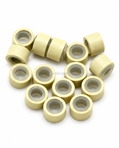Anilhas com silicone loiras