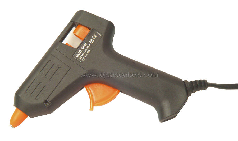 Pistola de fusão para cola, silicone ou queratina